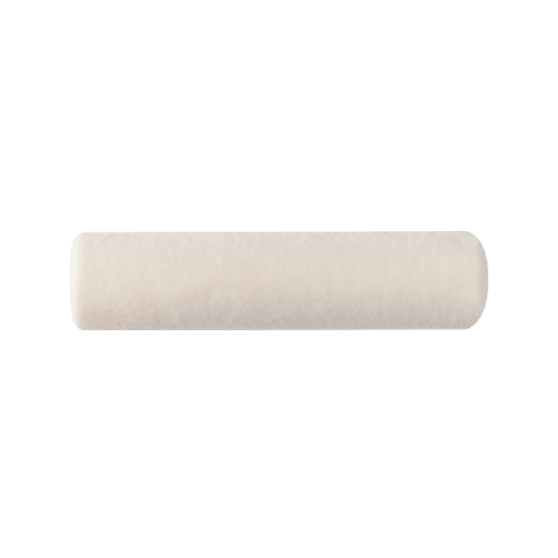 Wit geweven mohair rolhoes